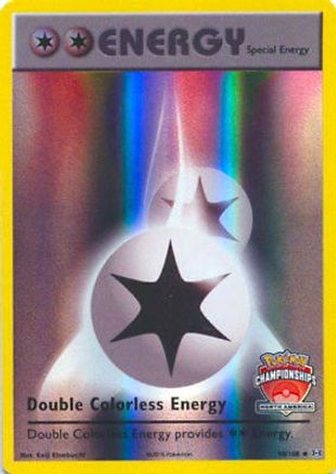 Double Colorless Energy - 90/108 (North America Championships) - [League & Championship Cards] Holofoil