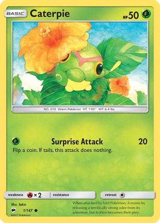 Caterpie 1/147 - [SM  Burning Shadows]