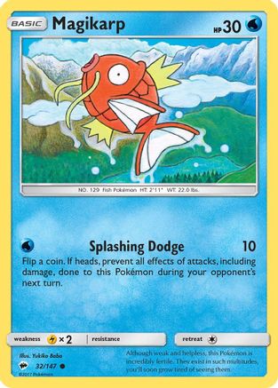 Magikarpe (32/147) [Soleil et Lune : Ombres brûlantes] 