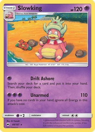 Slowking 48/147 - [SM  Burning Shadows]