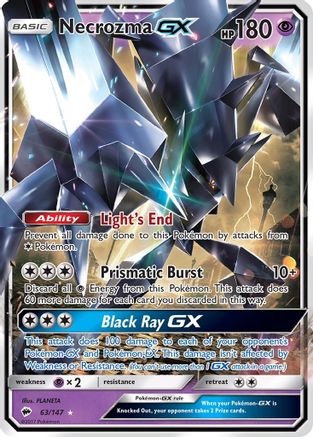 Necrozma GX (63/147) [Soleil et Lune : Ombres brûlantes] 