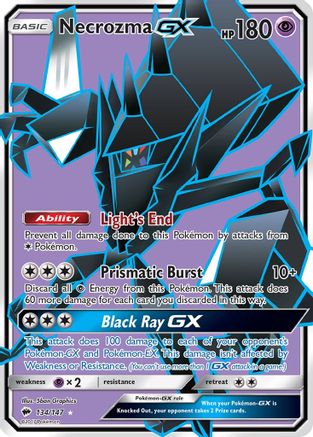 Necrozma GX (134/147) [Soleil et Lune : Ombres brûlantes] 