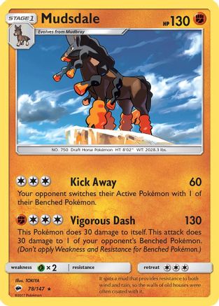 Mudsdale 78/147 - [SM  Burning Shadows]