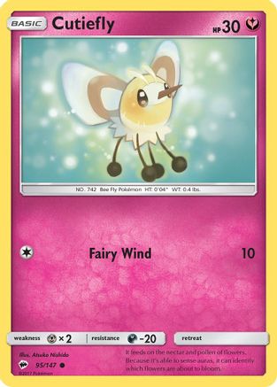 Cutiefly (95/147) [Soleil et Lune : Ombres brûlantes] 