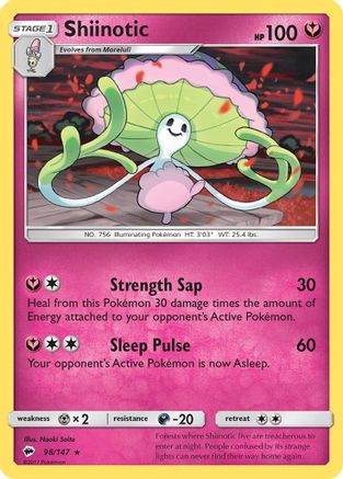 Shiinotic 98/147 - [SM  Burning Shadows]