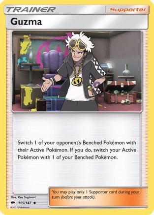 Guzma (115/147) [Soleil et Lune : Ombres brûlantes] 