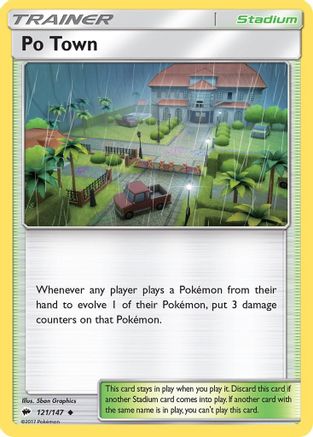 Po Town 121/147 - [SM  Burning Shadows]