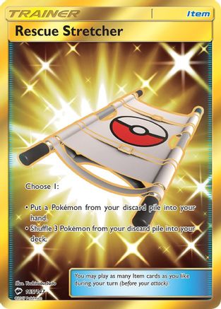 Rescue Stretcher (Secret) 165/147 - [SM  Burning Shadows] Holofoil