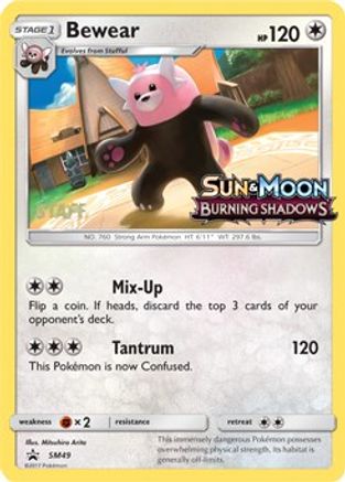 Bewear - SM49 (Prerelease) [Staff] SM49 - [SM Promos] Holofoil