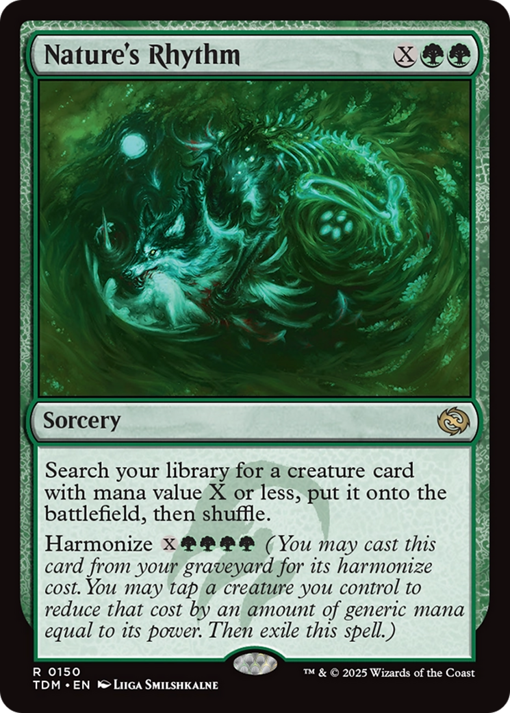 Nature's Rhythm (TDM-150) - [Tarkir: Dragonstorm]
