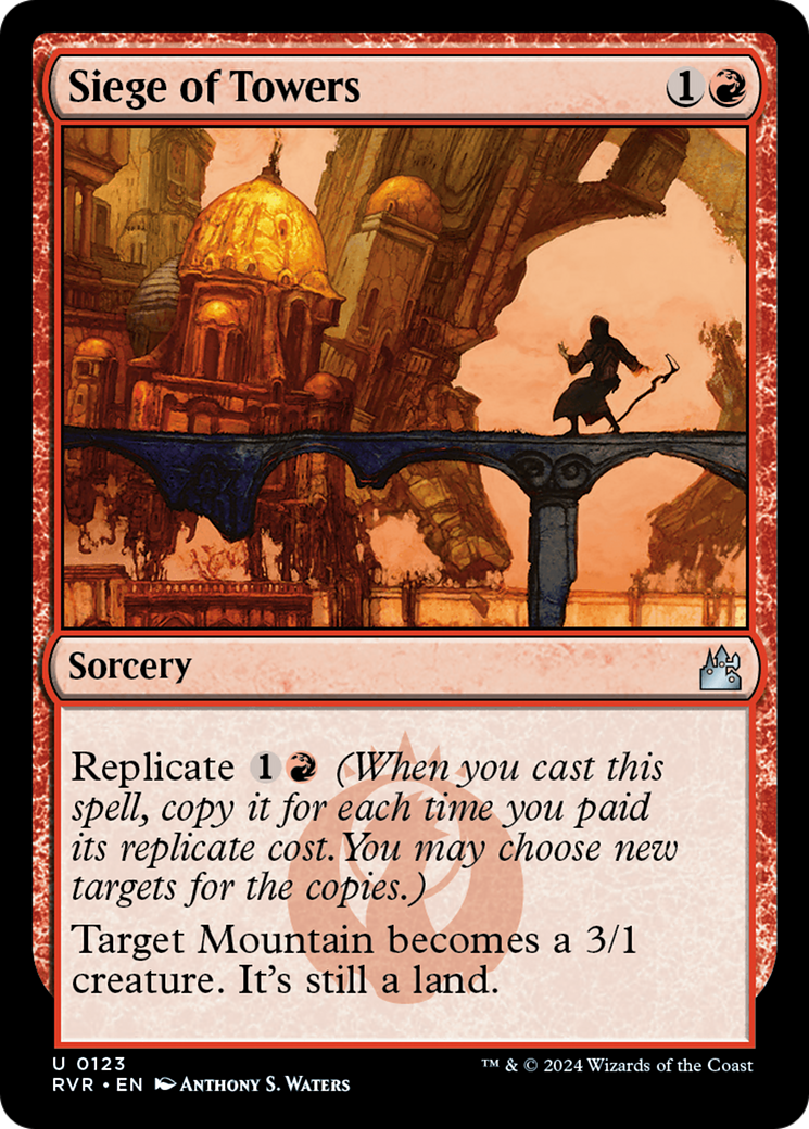Siege of Towers (RVR-123) - [Ravnica Remastered]