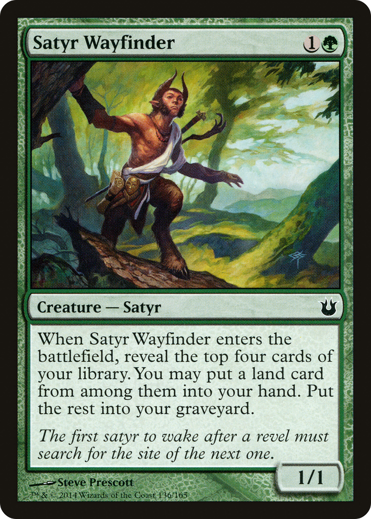 Satyr Wayfinder (BNG-136) - [Born of the Gods]