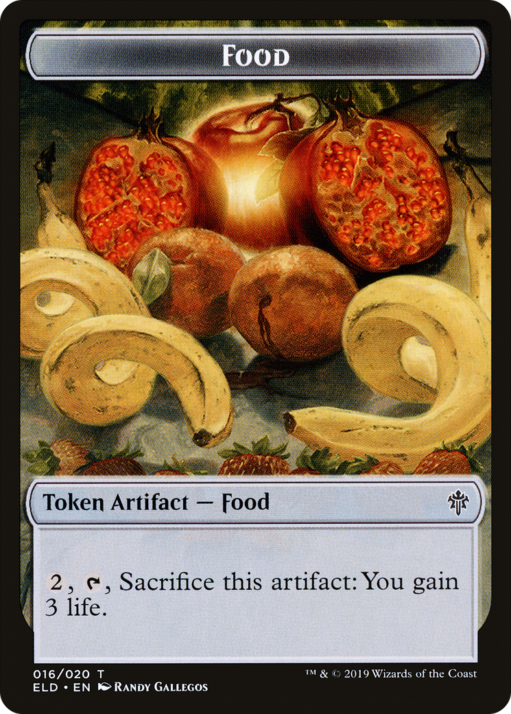 Food (TELD-016) - [Throne of Eldraine Tokens]