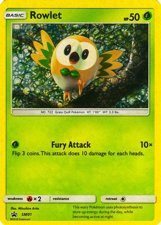 Rowlet (SM01) (Promo General Mills) [Soleil et Lune : Promos Black Star] 