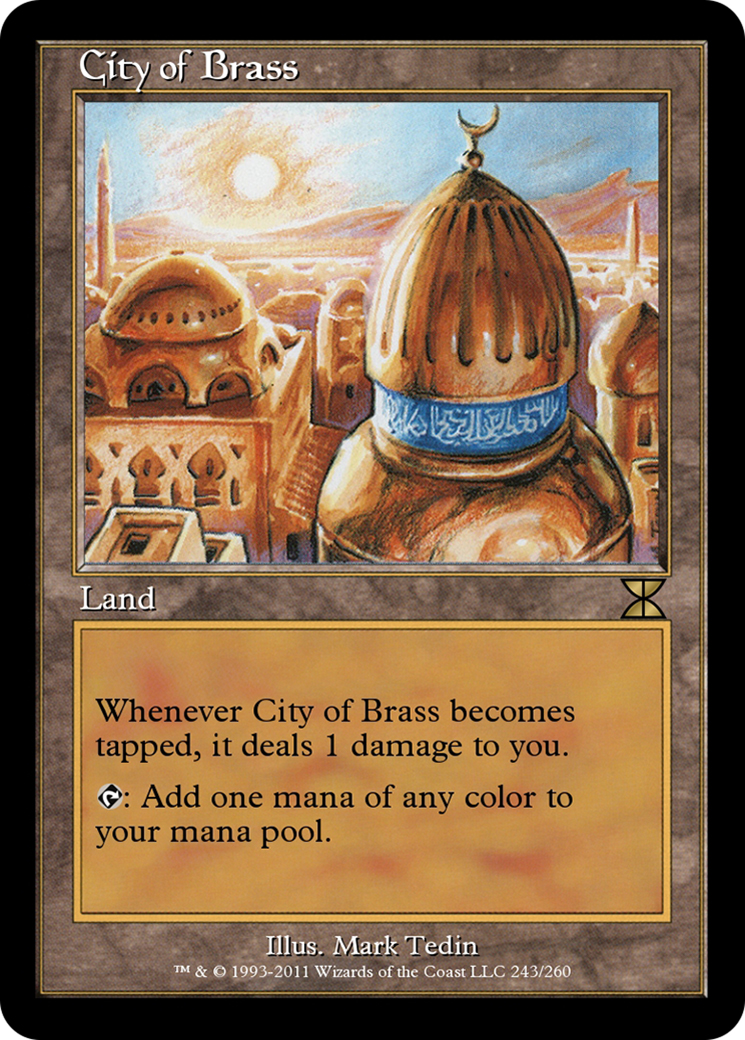City of Brass (ME4-243) - [Masters Edition IV] Foil