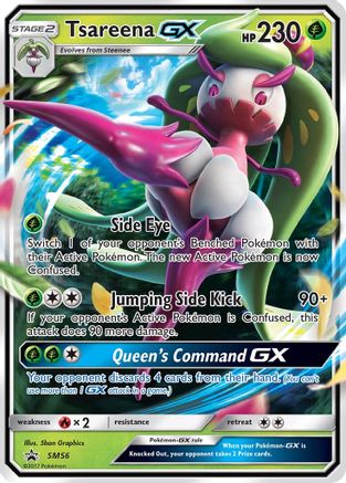 Tsareena GX - SM56 SM56/248 - [SM Promos] Holofoil