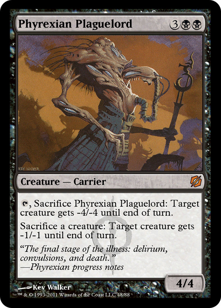 Phyrexian Plaguelord (TD2-048) - [Duel Decks: Mirrodin Pure vs. New Phyrexia]