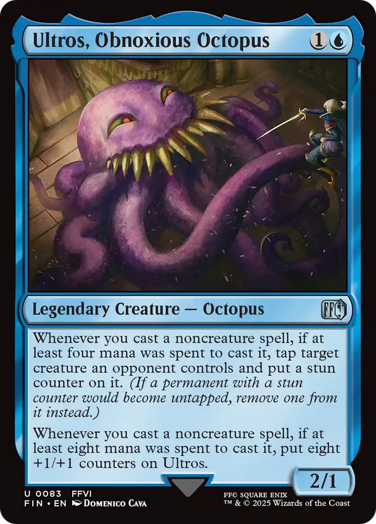 Ultros, Obnoxious Octopus (FIN-083) - [FINAL FANTASY] Foil