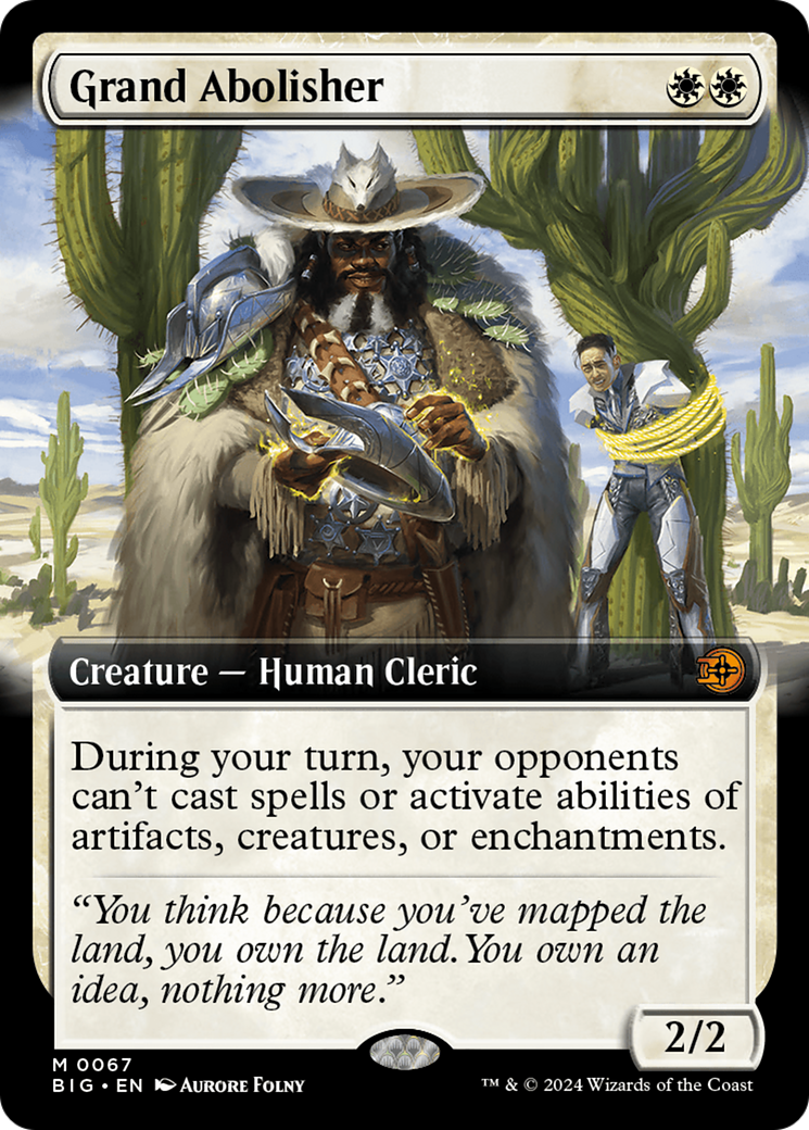 Grand Abolisher (BIG-067) - [The Big Score]: (Extended Art) Foil
