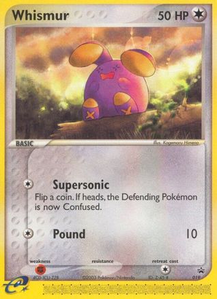 Whismur (019) [Nintendo : Promos Black Star] 