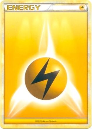 Lightning Energy (2010 Unnumbered HGSS Style Non-Holo) - [League & Championship Cards]