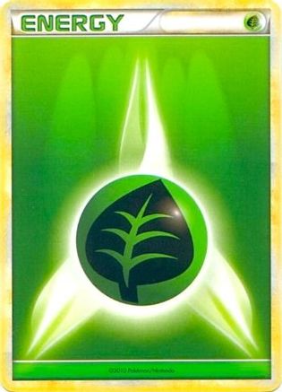 Grass Energy (2010 Unnumbered HGSS Style Non-Holo) - [League & Championship Cards]