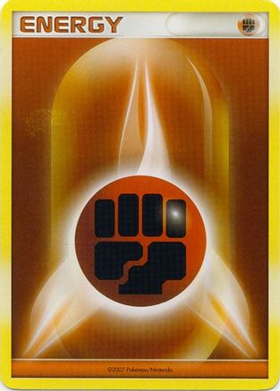 Fighting Energy (2007 Unnumbered D/P Style Non-Holo) - [League & Championship Cards]