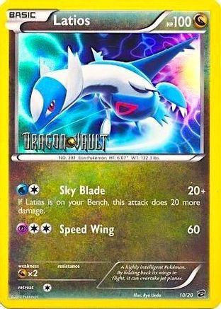 Latios - 10/20 (Dragon Vault) - [Blister Exclusives] Holofoil