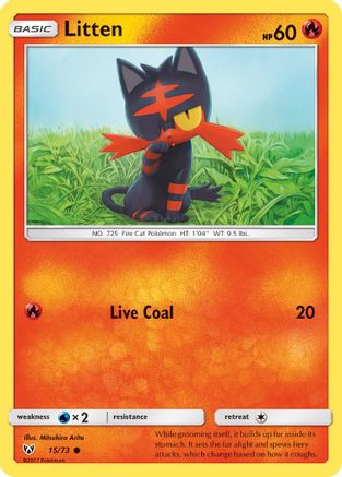 Litten 15/73 - [Shining Legends]