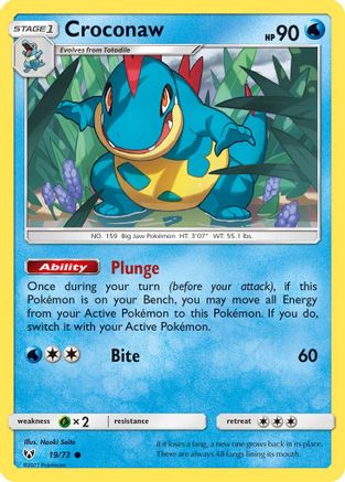 Croconaw 19/73 - [Shining Legends]