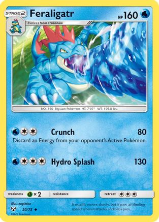 Feraligatr 20/73 - [Shining Legends]