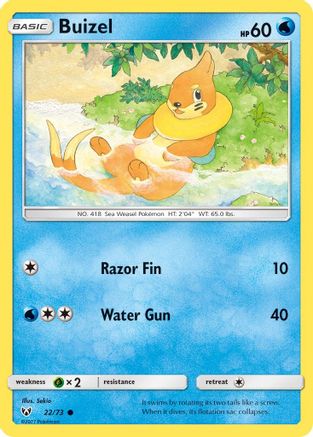 Buizel 22/73 - [Shining Legends]