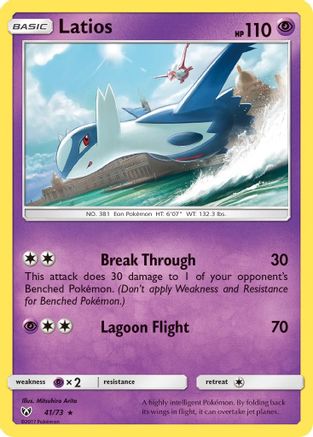 Latios 41/73 - [Shining Legends] Holofoil