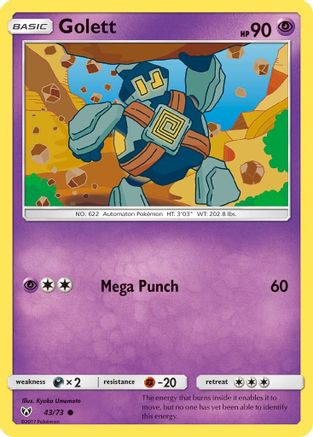Golett 43/73 - [Shining Legends]
