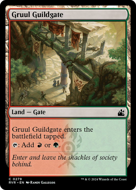 Gruul Guildgate (RVR-279) - [Ravnica Remastered] Foil