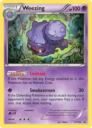 Weezing - XY163 XY163/211 - [XY Promos] Holofoil