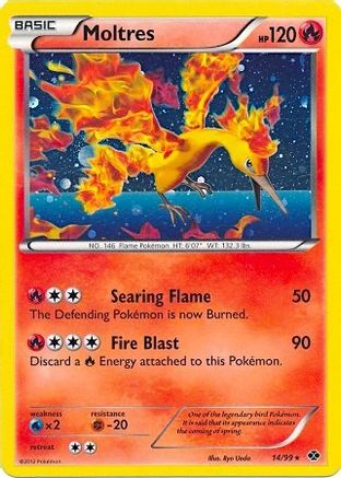 Moltres - 14/99 (Next Destinies) - [Blister Exclusives] Holofoil