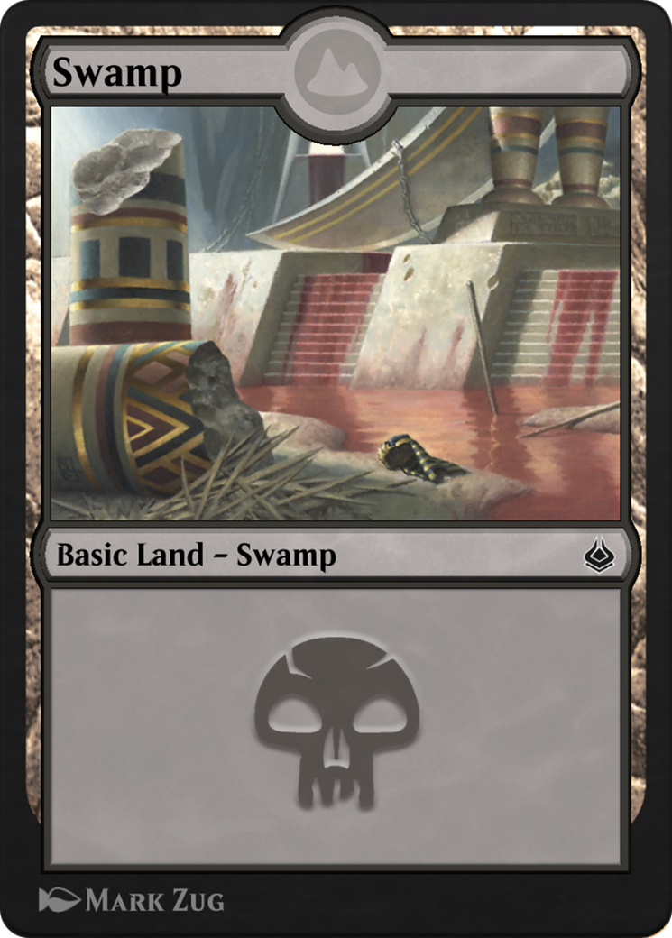 Swamp (AKR-336) - [Amonkhet Remastered]