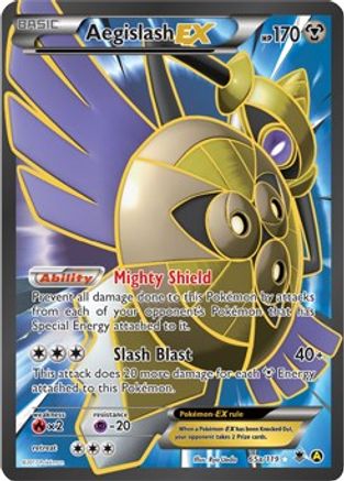 Aegislash EX (65a/119) [Promotions artistiques alternatives] 
