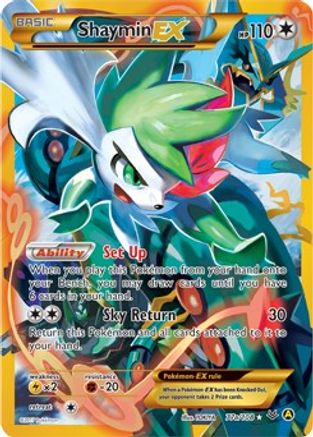 Shaymin EX (77a/108) [Promotions artistiques alternatives] 