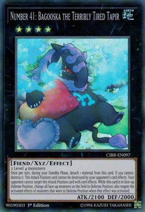 Number 41: Bagooska the Terribly Tired Tapir (CIBR-EN097) - Circuit Break 1st Edition
