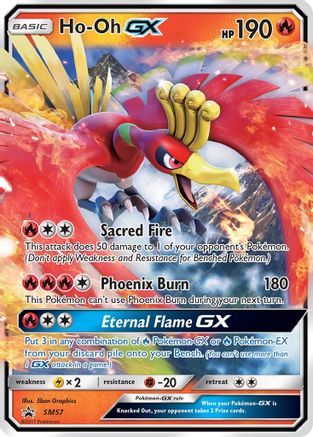 Ho-Oh GX (SM57) [Soleil et Lune : Promos Black Star] 