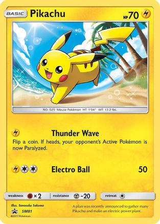 Pikachu - SM81 SM81/248 - [SM Promos] Holofoil
