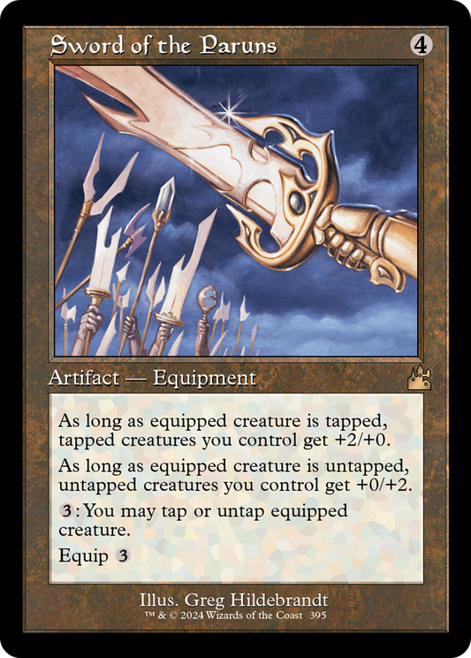 Sword of the Paruns (RVR-395) - [Ravnica Remastered]