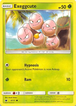 Exeggcute (4/111) [Soleil et Lune : Invasion pourpre] 