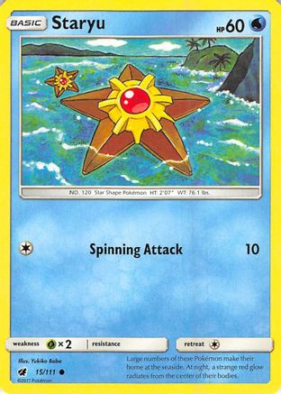 Staryu 15/111 - [SM  Crimson Invasion]
