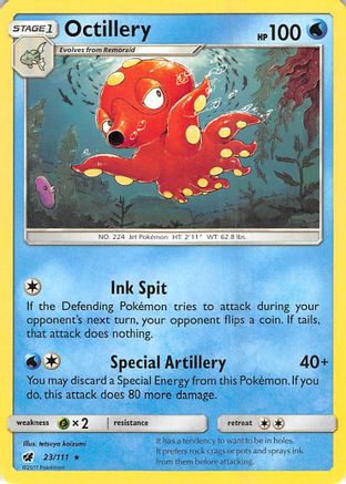 Octillery 23/111 - [SM  Crimson Invasion]