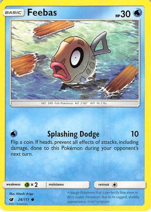 Feebas 26/111 - [SM  Crimson Invasion]
