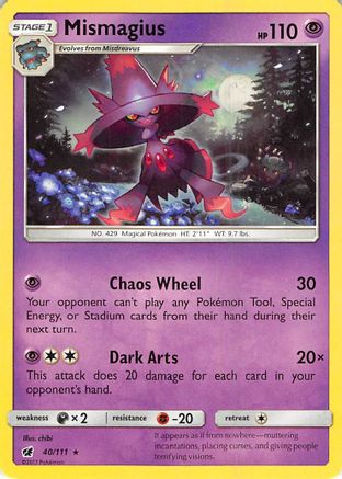 Mismagius 40/111 - [SM  Crimson Invasion]