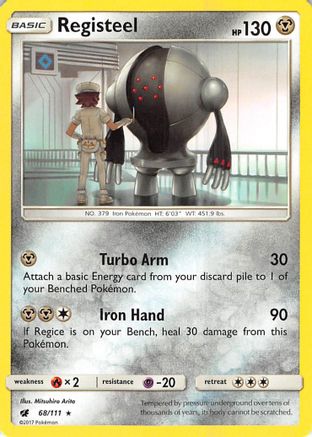 Registeel 68/111 - [SM  Crimson Invasion]